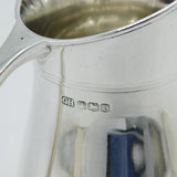 Art Deco Guild of Handicraft Sterling Silver Cream Jug Antique 1946 Sheffield
