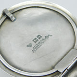 Art Deco Sterling Silver 'Trust Me' Snuff Box Antique 1911 London Goldsmiths