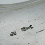 19th Century Ukrainian .84 Standard Silver Drinks Tray Antique 1894 Kiev Assay