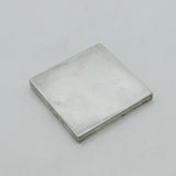 Indian Colonial Calcutta Victorian Sterling Silver Cigarette Case c1880 Antique