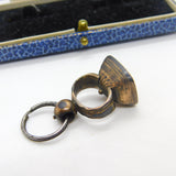 Victorian Rolled Gold & Carved Carnelian Hound Dog Intaglio Fob Seal AF c1850