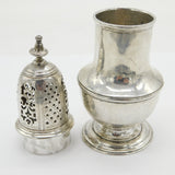 George II Sterling Silver Muffineer Sugar Caster Antique 1741 London Samuel Wood