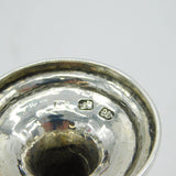Irish George III Sterling Silver Crested Egg Cup Antique c1800 Dublin
