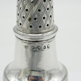 George III Sterling Silver Muffineer Sugar Caster Antique 1796 London