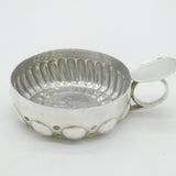French Victorian .950 Silver 5 Franc Coin Set Wine Taster Antique c1876