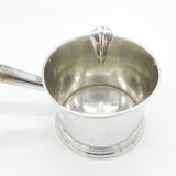 George III Sterling Silver Wooden Handle Brandy Warming Pan Antique 1801 London
