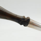 George III Sterling Silver Wooden Handle Brandy Warming Pan Antique 1801 London