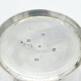 George III Sterling Silver Wooden Handle Brandy Warming Pan Antique 1801 London