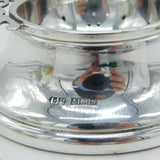 Sterling Silver Tea Strainer on Bowl Vintage 1962 Birmingham