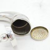 Victorian Sterling Silver Novelty Horn Form Vinaigrette Antique 1888 Chester