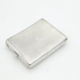 20th Century Sterling Silver Indian Region Map Cigarette Case Antique c1920