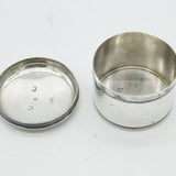 George III Sterling Silver Circular Patch Box Antique 1766 London