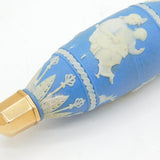 18th Century Wedgwood Gold-Mounted Blue Jasper Double-Ended Scent Bottle Antique c1780