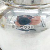 Newcastle Provincial George IV Sterling Silver Hot Water Jug Antique 1823