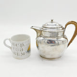 Newcastle Provincial George IV Sterling Silver Hot Water Jug Antique 1823