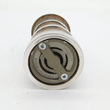 Sterling Silver Mounted Carved Wooden Pepper Grinder Vintage 2007 London