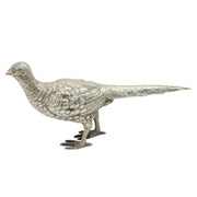 Cast Sterling Silver Countryside Interest Pheasant Figure Antique 1930 London