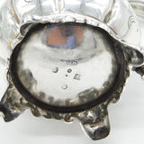 Exeter Provincial Victorian Sterling Silver Floral Christening Mug Antique