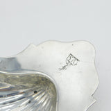George III Sterling Silver Shell Form Butter Dish Antique 1794 London
