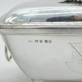 George III Pair of Sterling Silver Ram Mask Sauce Tureens Antique 1800 London