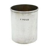 George III Sterling Silver Beaker Cup Antique 1817 London, John Death