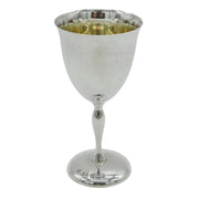 Sterling Silver Wine Goblet Chalice Vintage 1972 Birmingham