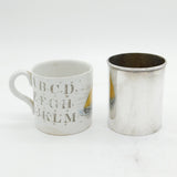 George III Sterling Silver Beaker Cup Antique 1817 London, John Death