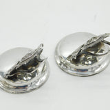 Pair of Sterling Silver Worcestershire Regiment Place Settings Antique 1911 Chester