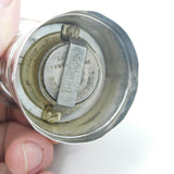 Edwardian Sterling Silver Barrel Form Pepper Mill Antique 1907 Hukin & Heath