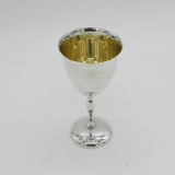 Sterling Silver Wine Goblet Chalice Vintage 1972 Birmingham
