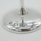 Sterling Silver Wine Goblet Chalice Vintage 1972 Birmingham