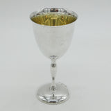 Sterling Silver Wine Goblet Chalice Vintage 1972 Birmingham