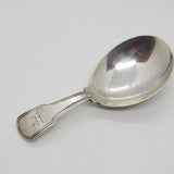 George III Sterling Silver Dog Crest Tea Caddy Spoon 1809 London