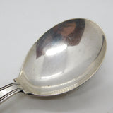 George III Sterling Silver Dog Crest Tea Caddy Spoon 1809 London