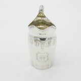 Georgian Sterling Silver Floral Pattern Cream Jug 1796 London Antique