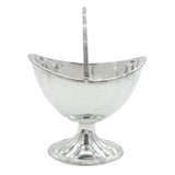 George III Sterling Silver Minimal Pedestal Sugar Bowl Antique 1796 London