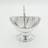 George III Sterling Silver Minimal Pedestal Sugar Bowl Antique 1796 London