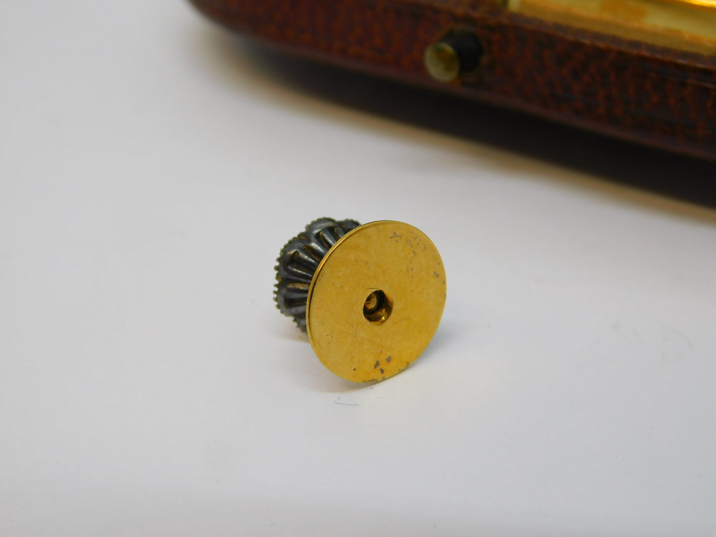 Edwardian Boxed 9ct Gold Adjustable Stick Pin & Stud Set Antique c1910