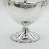 George III Sterling Silver Minimal Pedestal Sugar Bowl Antique 1796 London