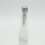 Victorian Sterling Silver Novelty Wine Bottle Flask & Stirrup Cup Antique 1870 Birmingham