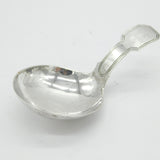 George III Sterling Silver Tea Caddy Spoon Antique 1807 Birmingham
