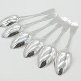 Georgian Scottish Sterling Silver Queens Pattern Serving Spoon Set 1819 Edinburgh