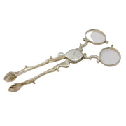 George III Sterling Silver Shell Bowl Sugar Nips Antique c1760 London