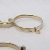 George III Sterling Silver Shell Bowl Sugar Nips Antique c1760 London