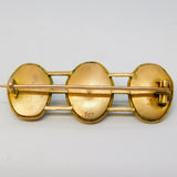 19th Century 9ct Gold Egyptian Revival Scarab Beetle Brooch Antique c1890