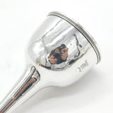 George III Sterling Silver 'L' Initial Wine Funnel Antique 1817 London
