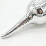 George III Sterling Silver 'L' Initial Wine Funnel Antique 1817 London