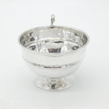 Sterling Silver Wide Scroll Handle Christening Mug 1921 Birmingham Antique