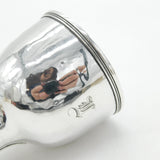 George III Sterling Silver 'L' Initial Wine Funnel Antique 1817 London