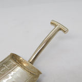George III Sterling Silver Novelty Shovel Form Tea Caddy Spoon Antique 1810 Birmingham